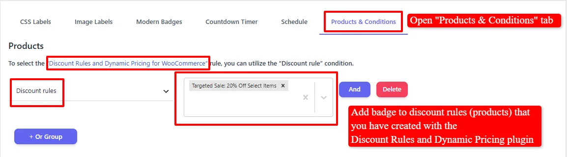 Apply timer to discount rules