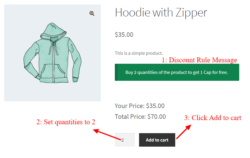 How to create buy 2 get 1 free discount offer in WooCommerce