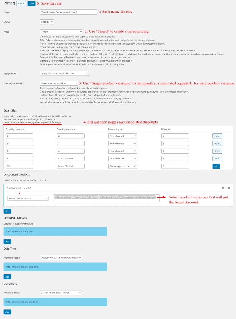 How To Create Tiered Discounts in WooCommerce