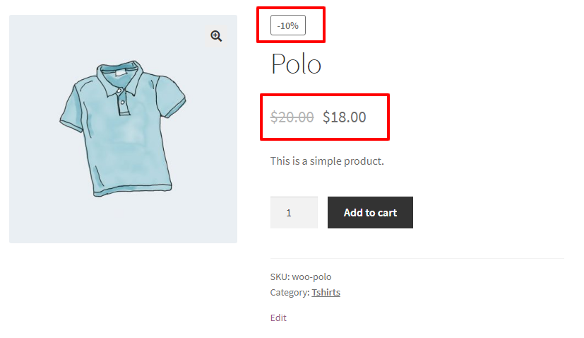 WooCommerce Dynamic Pricing and Discounts Free Plugin product percentage discount