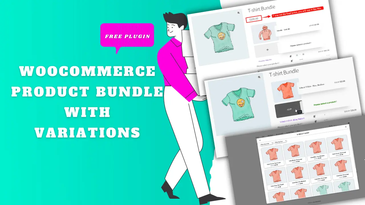 WooCommerce product bundles with variations