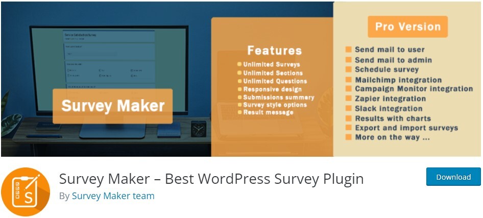 WordPress Best Survey Maker Plugin