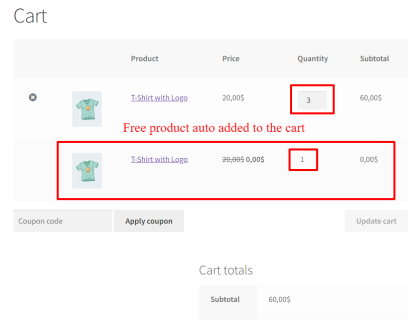 Create a Buy 3 Get 1 Free Deal for Woocommerce