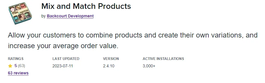 Mix and Match Products-11 Best Plugins to Create WooCommerce Product Bundle in 2024