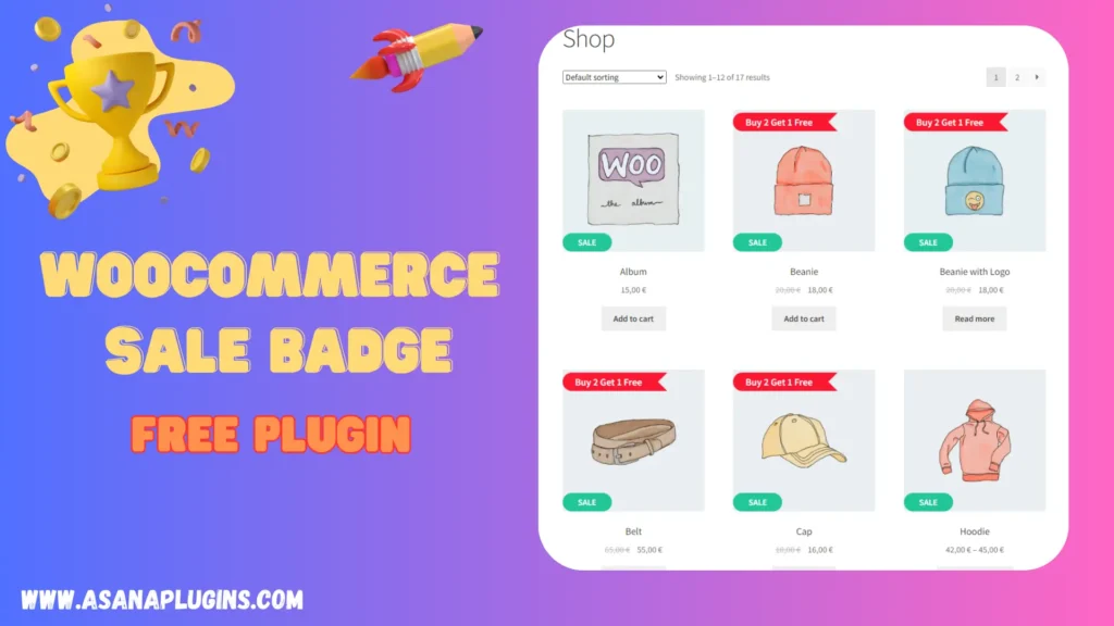 WooCommerce Sale Badge Free Plugin