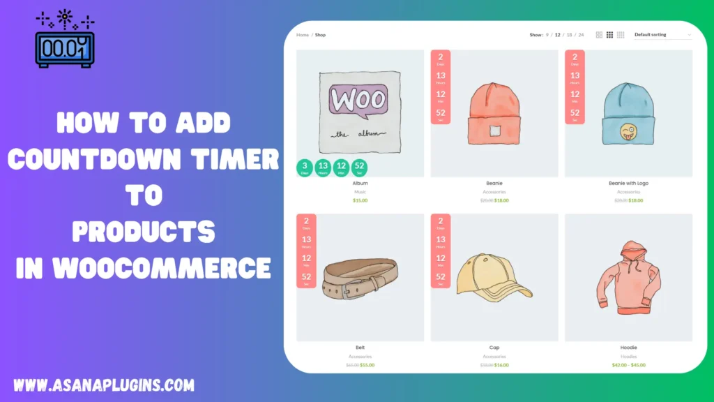 How to Add Sales Countdown Timer to Products in WooCommerce
