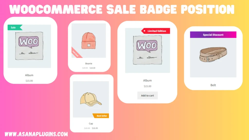 Woocommerce Sale Badge Position