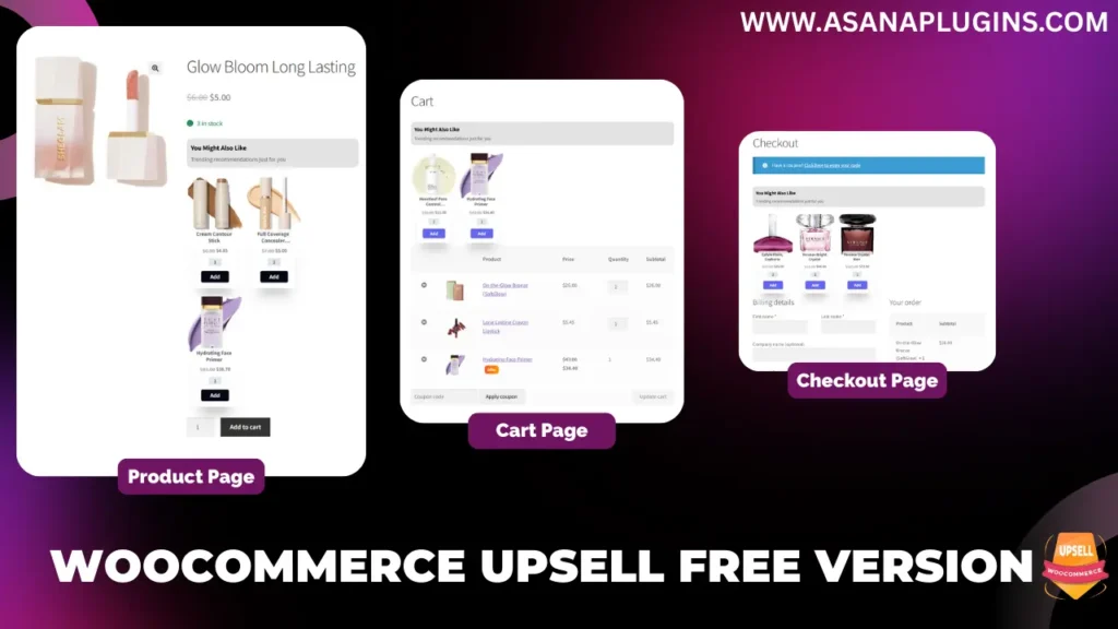 WooCommerce Upsell Free Plugin