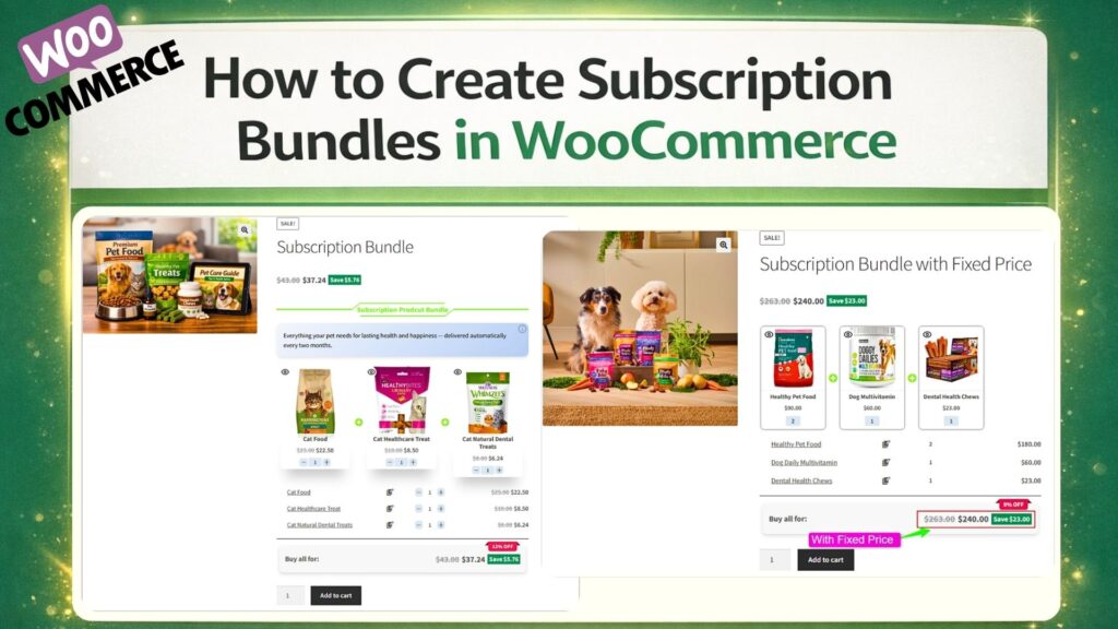 How to Create Subscription Bundles in WooCommerce (Complete Guide)