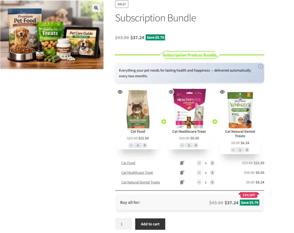 Subscription Bundles in WooCommerce