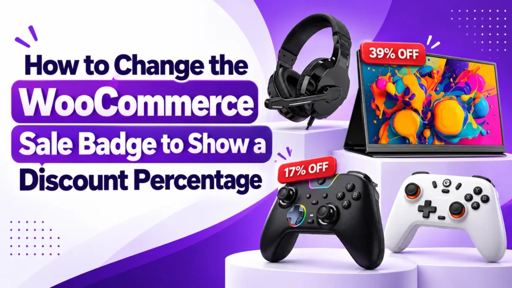 WooCommerce Sale Badge Percentage