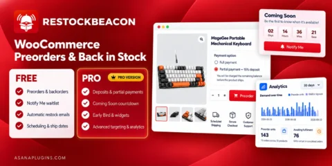 WooCommerce Preorder Deposit & Back in Stock