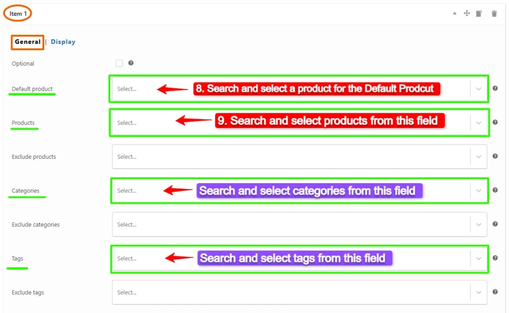 Add Products to Your Bundle
