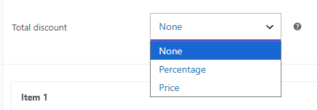 Total Discount of easy product bundles for woocommerce