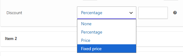 Set a Fixed Price for easy product bundles for woocommerce items